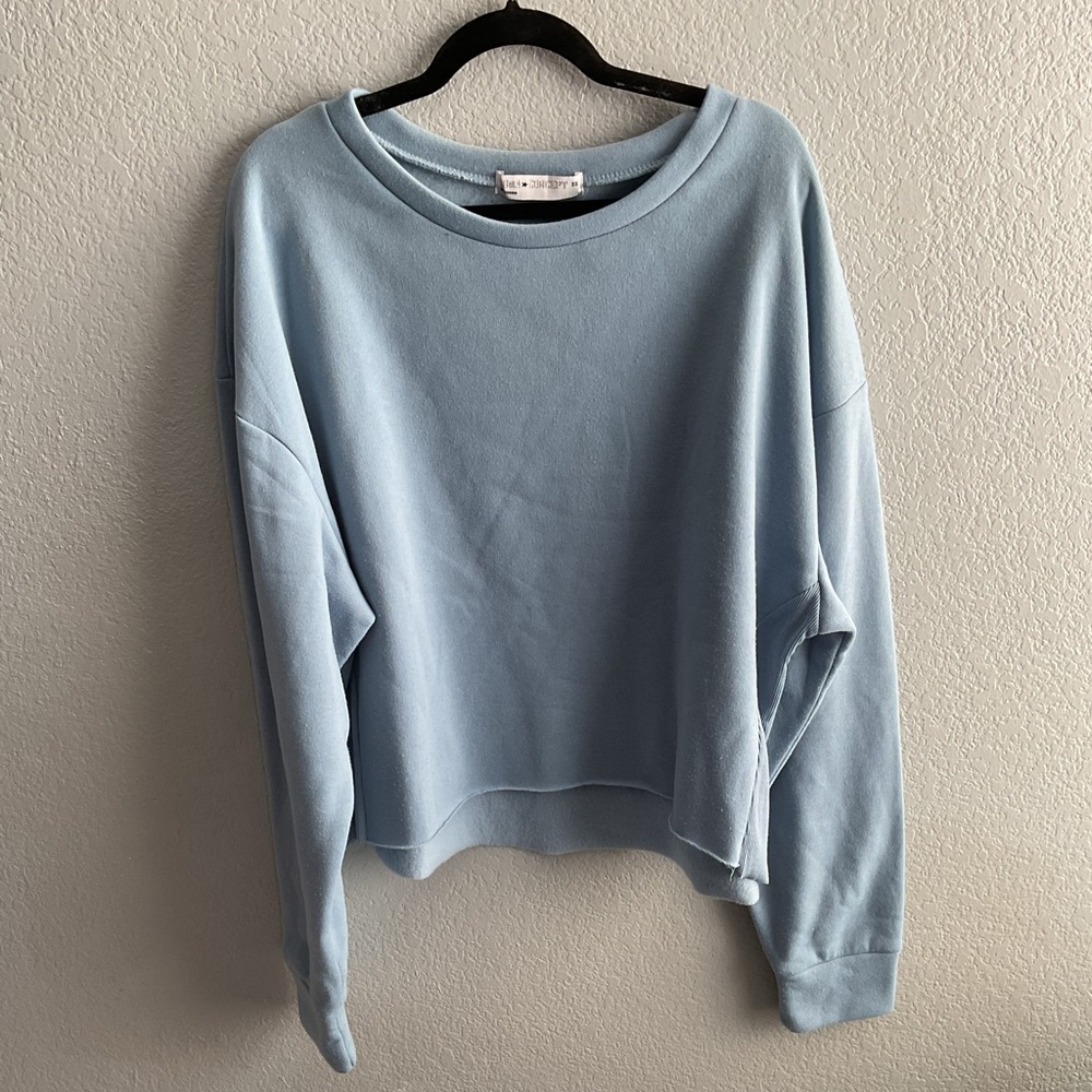Light Blue Crewneck Sweatshirt